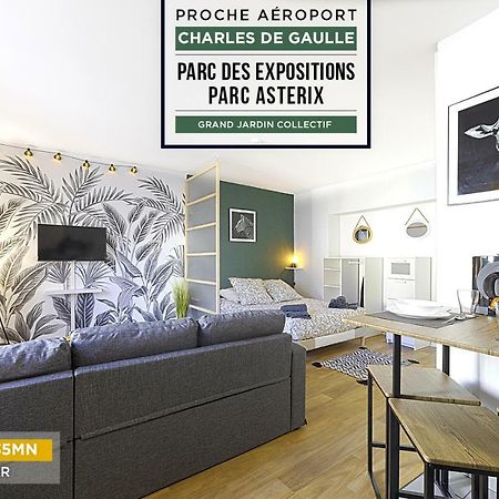 ****Jungle Chic/Aeroport Cdg Paris/Parc Asterix/Parc Des Expositions/Paris**** Apartamento Gonesse Exterior foto
